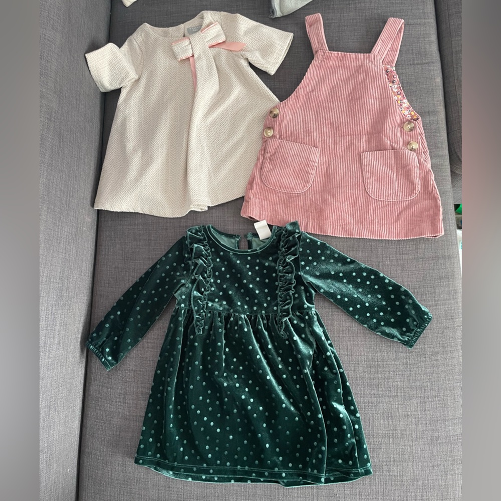 Baby girl 12-18 months winter/christmas clothes 🤍